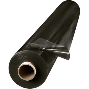 72" x 81 Yards Welding Curtain Roll - 14 mil Flame Retardant Tinted Transparent Vinyl - No Grommets - Charcoal Gray