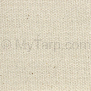 Sample Swatch - #8 Natural Cotton Duck Canvas Fabric