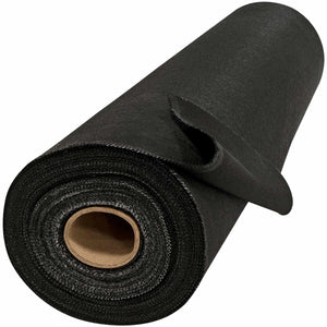 72" x 50 Yard Welding Blanket Roll - 28 oz Black Heavy Acrylic Coated Fiberglass