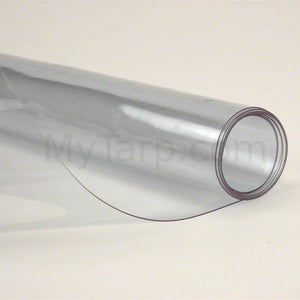 Sigman Clear Vinyl Fabric 40 MIL - 54" Width - By the Yard or Roll