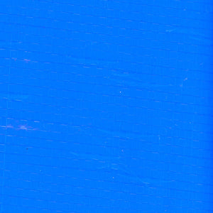 Sample Swatch - Blue Poly Tarp Fabric 8 MIL