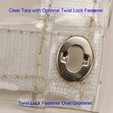 Twist Lock Fastener - Two Screw Mount - 10-Pack