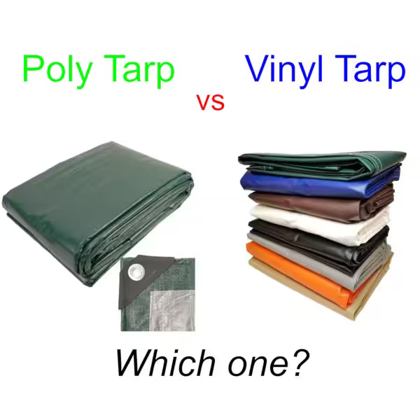 Poly Tarp vs Vinyl Tarp: Which Should You Buy?