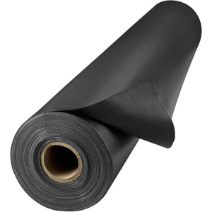 61" x 100 Yards Welding Curtain Roll - 13 oz Flame Retardant Vinyl Laminated Polyester - No Grommets - Black