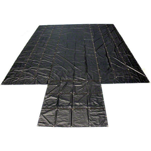 Sigman 6' Drop Lightweight Flatbed Tarp 27' x 20' - Ripstop Vinyl Coated Polyester