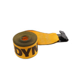 Kinedyne 4" x 40' Winch Strap with 4" Flat Hook - 424021