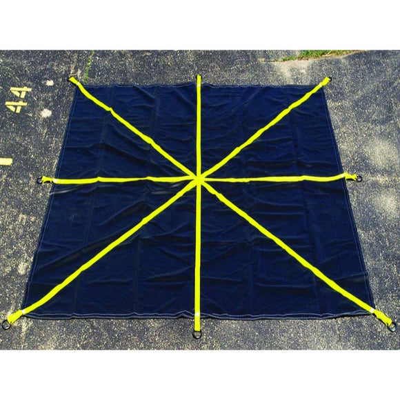 Sigman 7' x 7' Roof Tear Off Tarp - Black - Made in USA