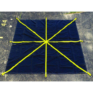 Sigman 8' x 8' Roof Tear Off Tarp - Black - Made in USA