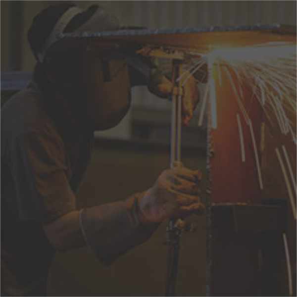 6' x 8' Welding Curtain - 14 mil Flame Retardant Tinted Transparent Vinyl - Charcoal Gray