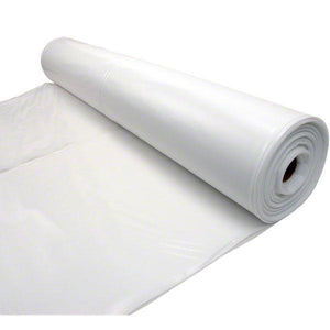 Film-Gard 20' x 80' 10 MIL White Plastic Sheeting