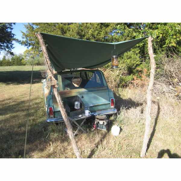 standesamt tarp 10' x 16' Outdoor Movie Screen Tarp - 16 oz Block Out Vinyl - White Co