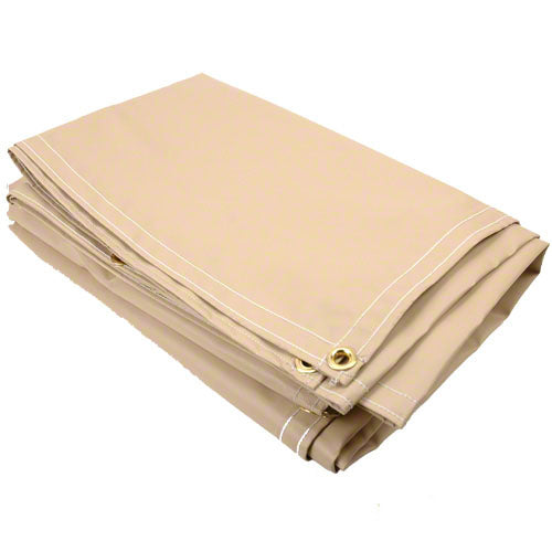 Sigman 8' x 10' 18 oz Vinyl Coated Polyester Tarp - Made in USA