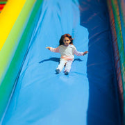 18.5 oz Lacquered Gloss Coated Vinyl for Inflatable Bounce House Slide - 61" Wide