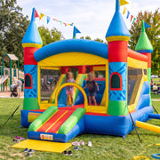 18.5 oz Inflatable Bounce House Vinyl Fabric - 61" Width - By the Yard or Roll