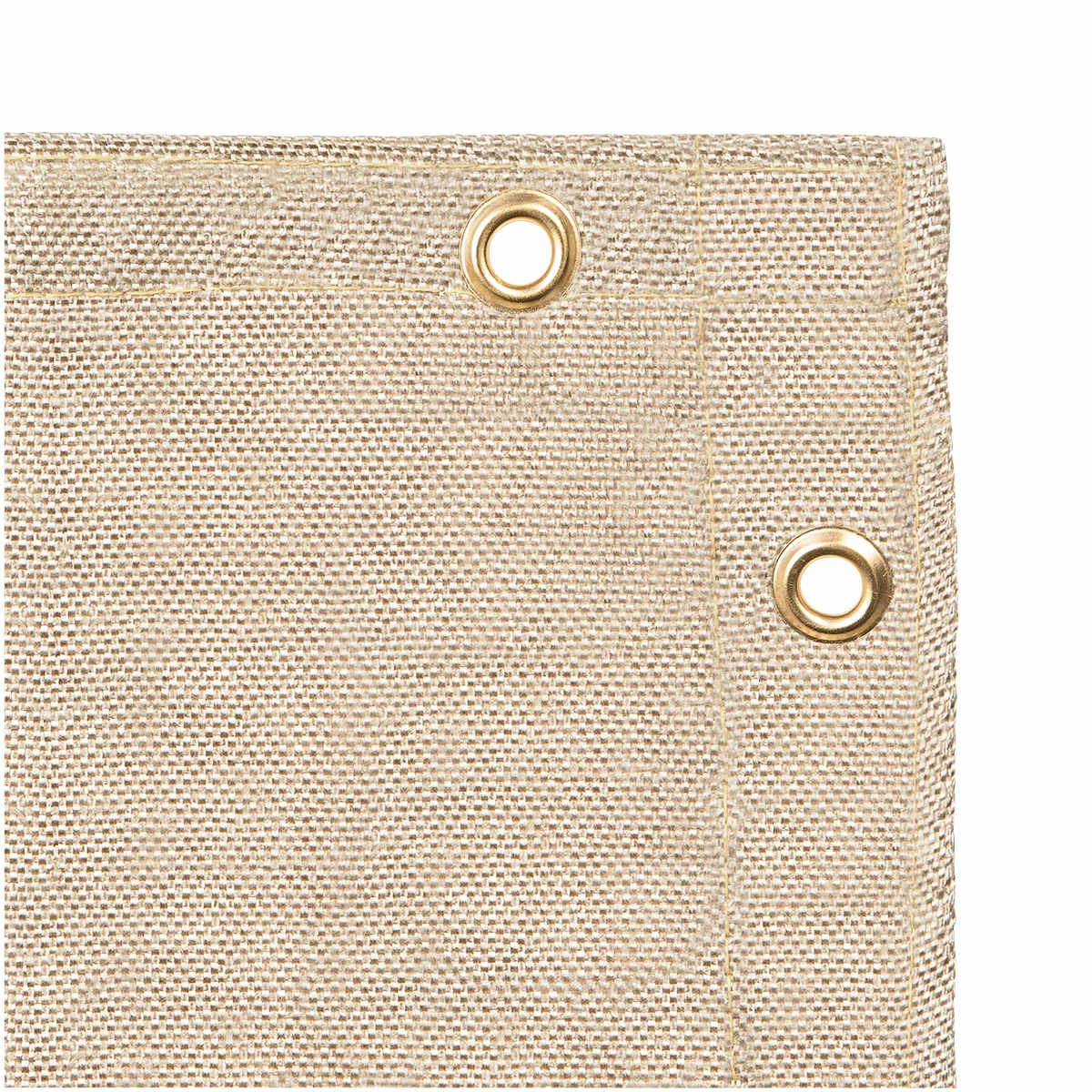 6' x 8' Welding Blanket - 24 oz Heat Cleaned Fiberglass - Tan