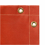 10' x 10' Welding Blanket - 17 oz Silicone Coated Fiberglass - Red
