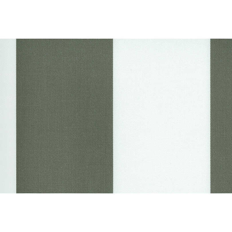 Recacril Acrylic Awning Fabric - R-061 - Stripes - White / Grey