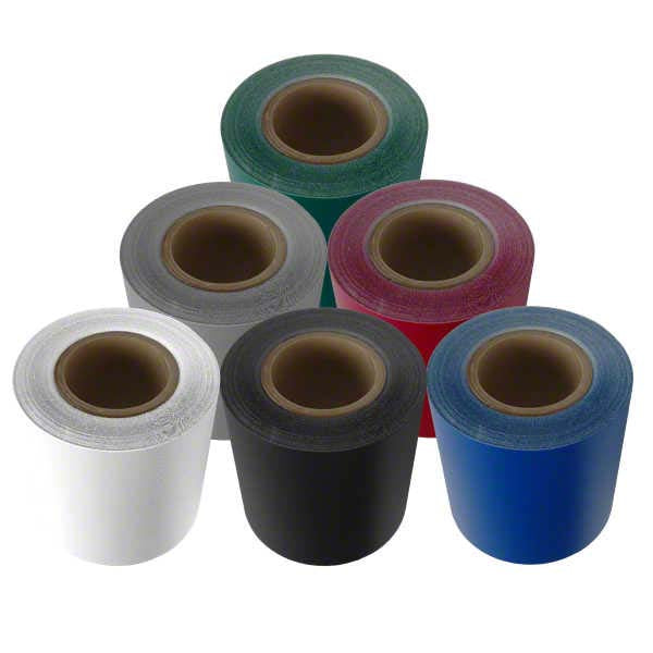 Sigman 6 in. Wide Tarp Repair Tape - 18 Vinyl Coated Polyester - 6 Colors