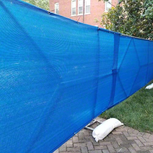 fence tarp 6' x 50' Fence Screen - 87% Knitted Polyethylene