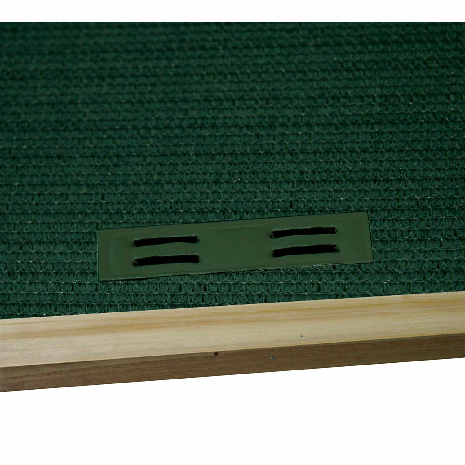 Coolaroo Green Timber Shade Fabric Fasteners (50 Pieces)