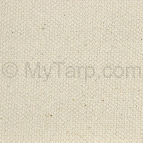 Cream Canvas Fabric - 7 Oz, 60 W, Single Fill Duck