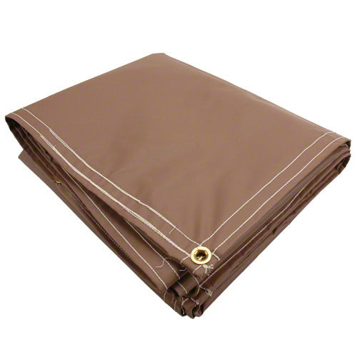 Sigman 6' x 10' Dog Kennel Tarp - 18 OZ Vinyl Coated Polyester - Made in USA