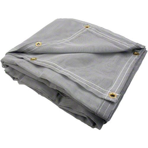 Sigman 6' x 8' Vinyl Coated Mesh Tarp 50% Shade - Made in USA