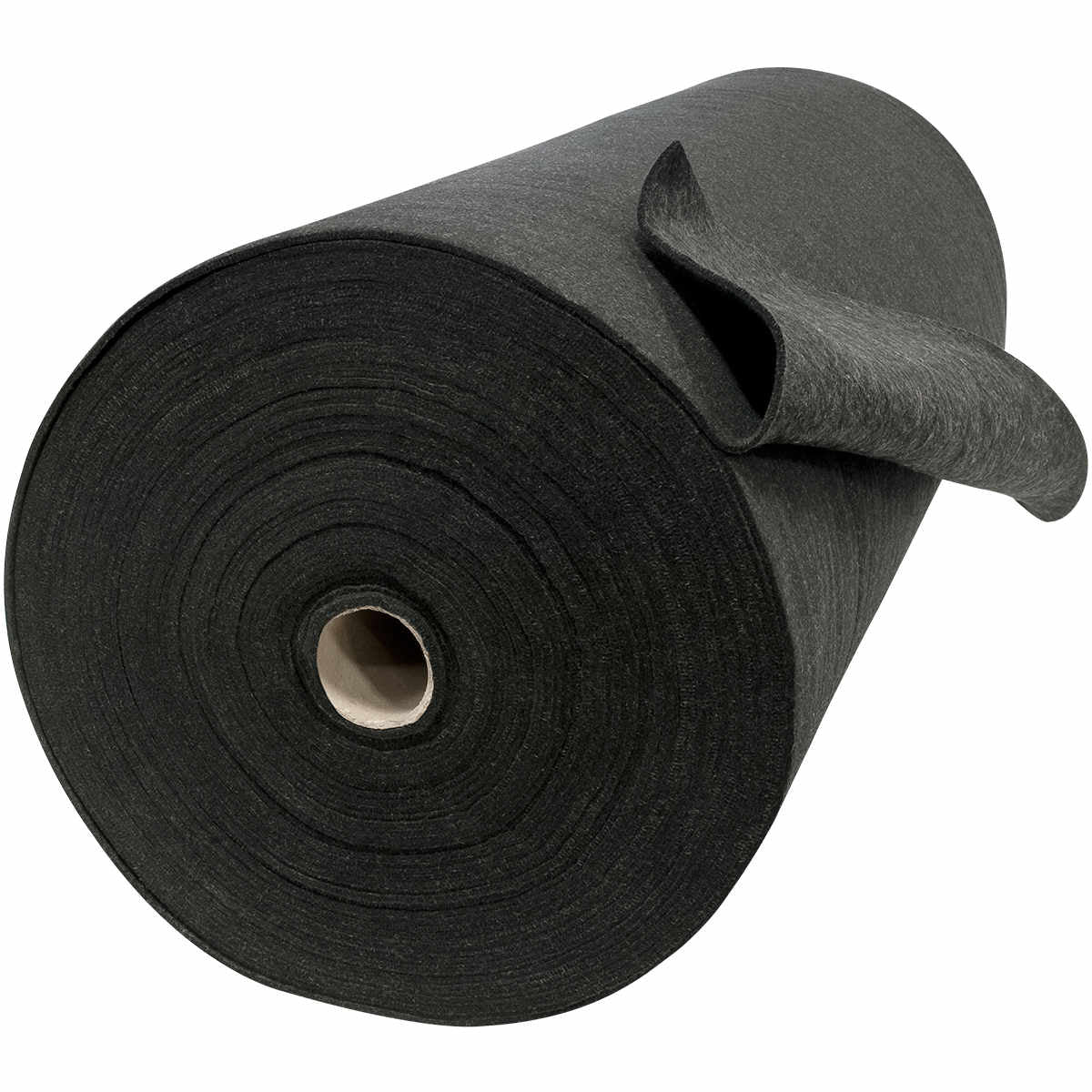 72" x 50 ft. Velvet Shield Welding Blanket Roll - 24 oz Black Carbonized Fiber