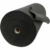 72" x 50' Velvet Shield Welding Blanket Roll - 24 oz Black Carbonized Fiber