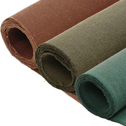 Sample Swatch - Water Resistant Cotton Canvas Fabric 15 OZ