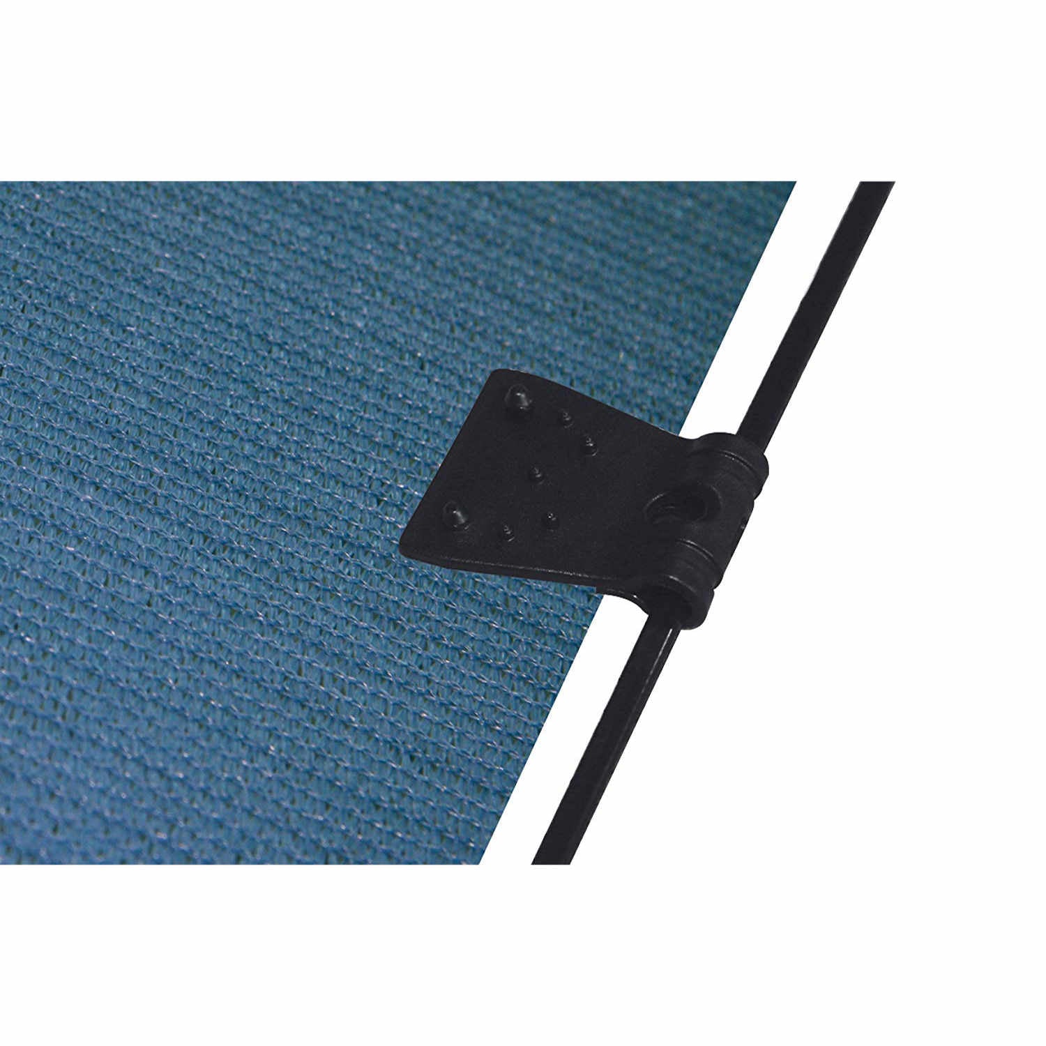 Coolaroo Butterfly Clips - Black (20 Pieces)