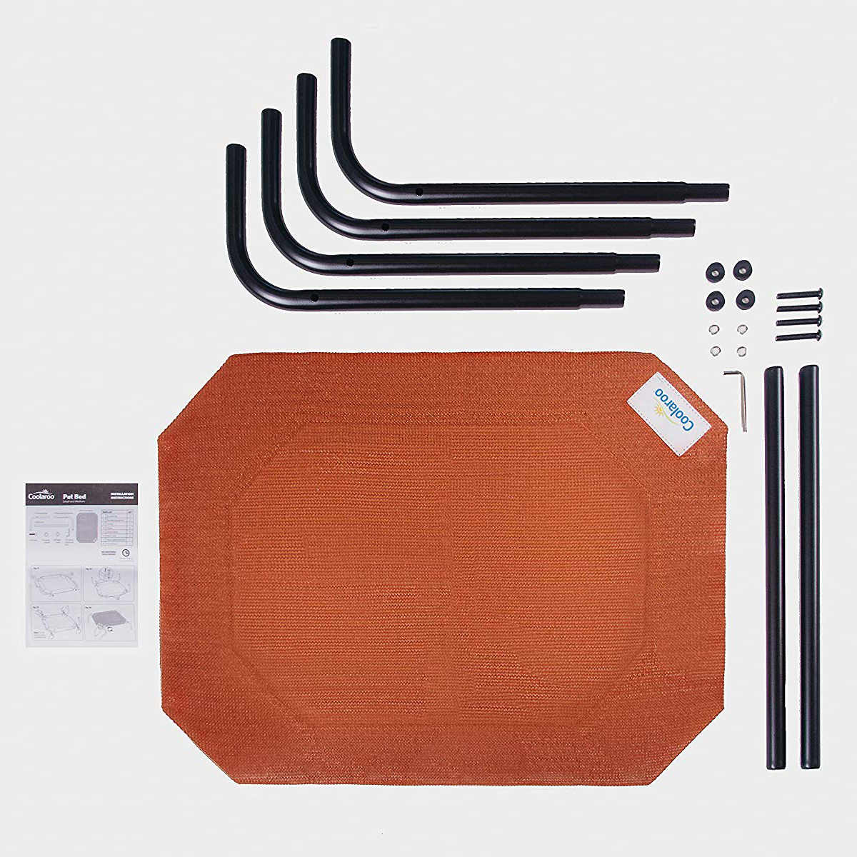 Coolaroo Outdoor Dog Bed Medium (3' X 2') Terra Cotta