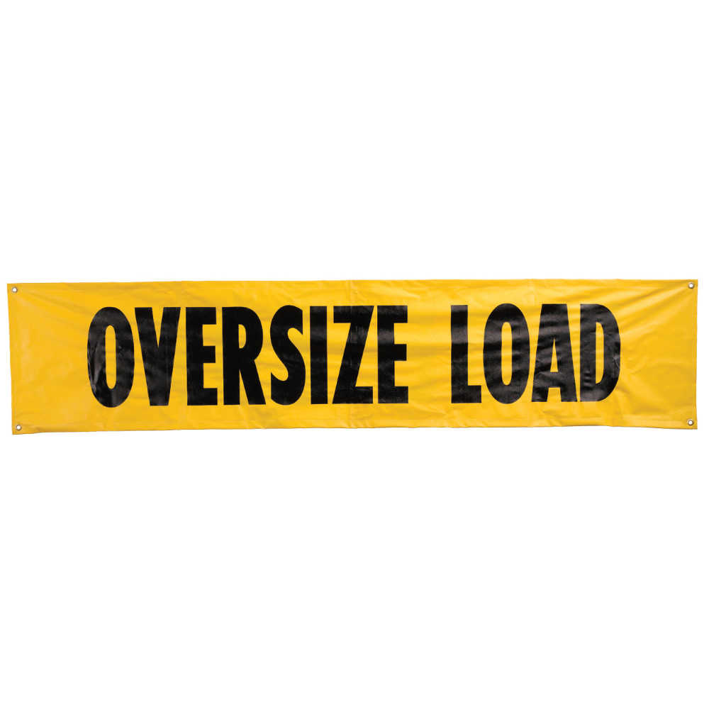 Kinedyne Oversize Load Safety Banner 18" x 84" - 9124