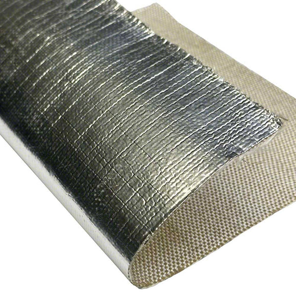 Aluminum Fiberglass Fabric 18 oz - Aluminized Fiberglass by Yard or Roll - 60