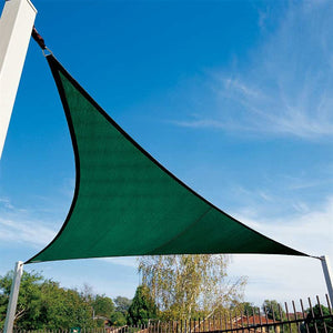 Coolaroo Triangle Shade Sail With Accessories 11'10" Brunswick Green