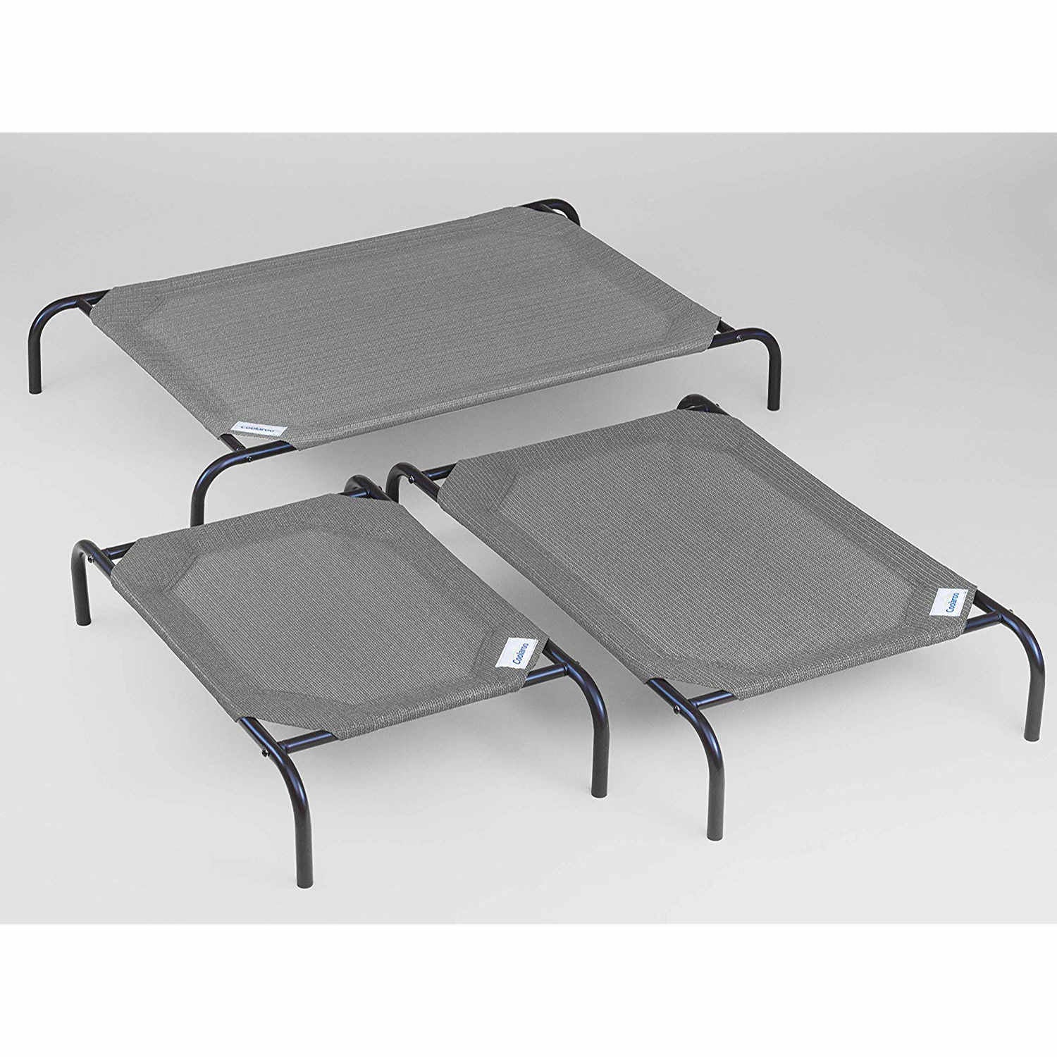 Coolaroo Outdoor Dog Bed Medium (3' X 2') Gray
