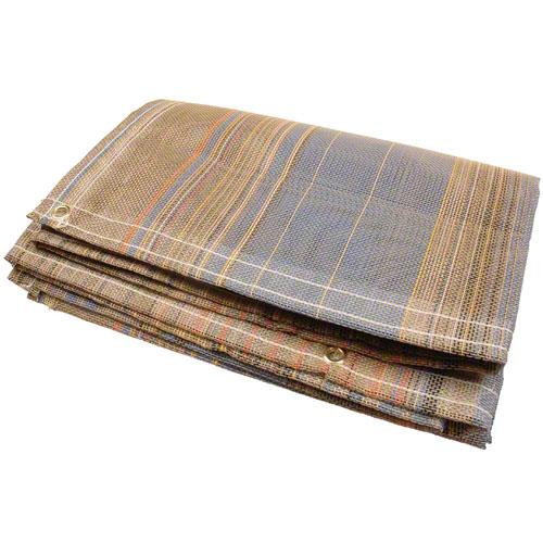 Sigman 10' x 20' Vinyl Coated Mesh Tarp 50% Shade - Made in USA