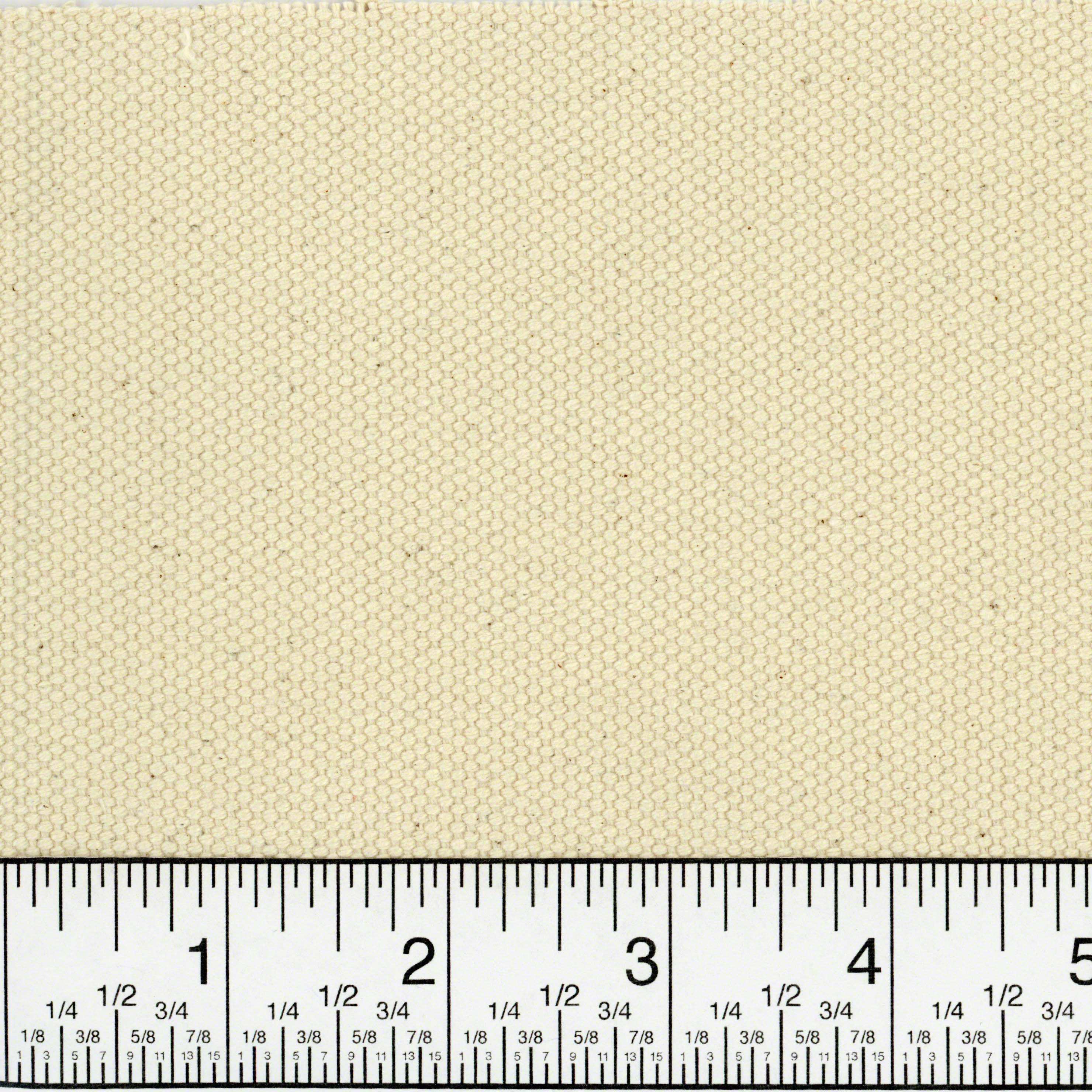 Sigman 18' x 18' #4 Natural Cotton Duck Canvas Tarp with Grommets - Made in USA