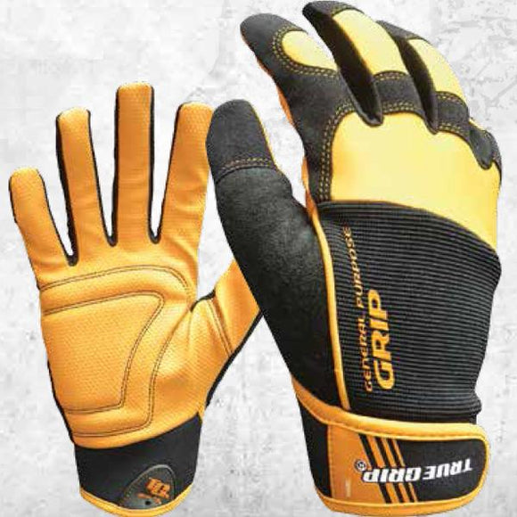 True Grip General Purpose Gloves With Touchscreen Fingers –