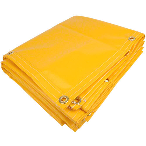 Sigman 10' x 10' Dog Kennel Tarp - 18 OZ Vinyl Coated Polyester - Made in USA