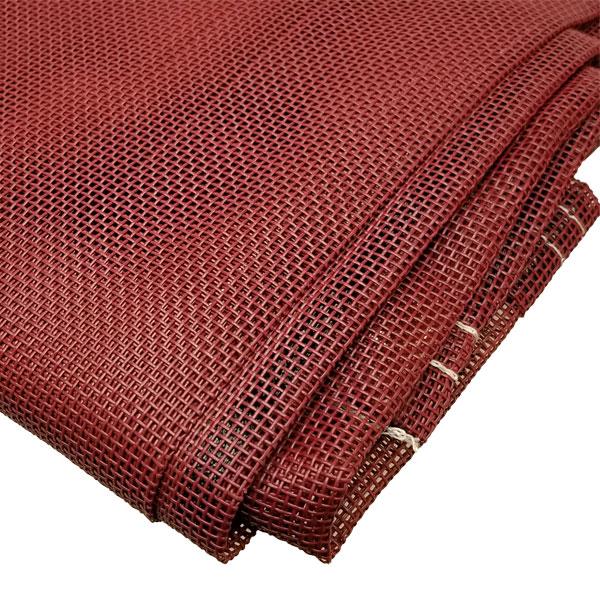 Sigman 20' x 24' Vinyl Coated Mesh Tarp 50% Shade - Made in USA