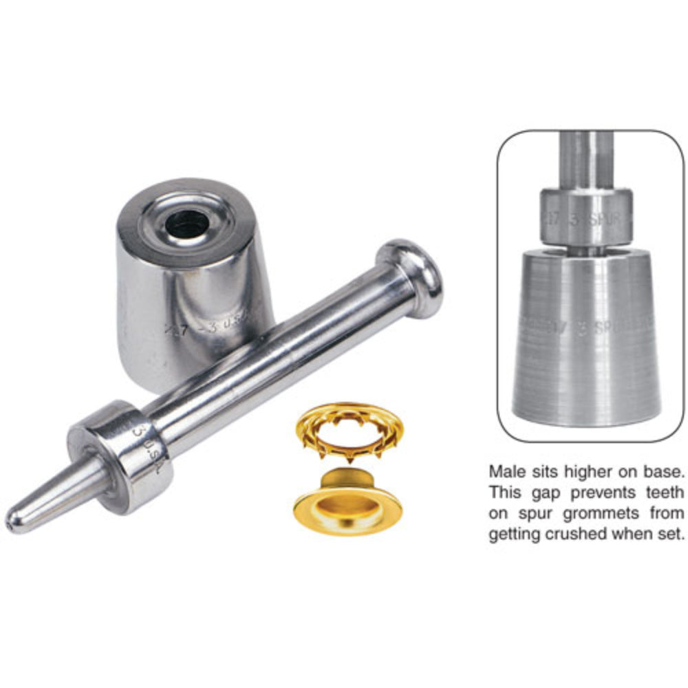 Grommet Setting Die For Spur Grommets