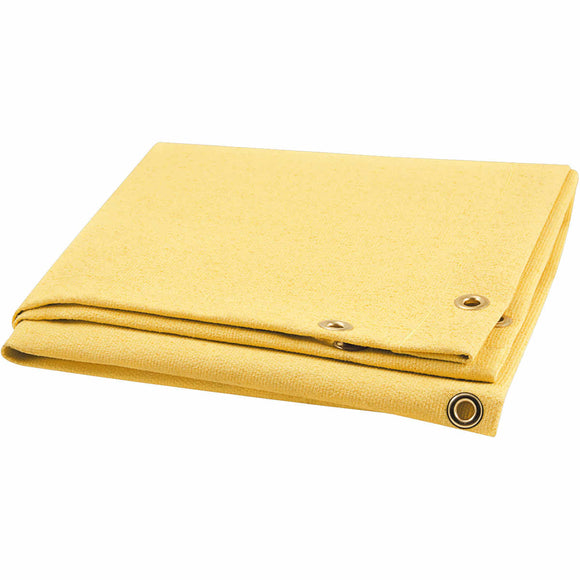 8' x 10' Welding Blanket - 28 oz Gold Acrylic Coated Fiberglass
