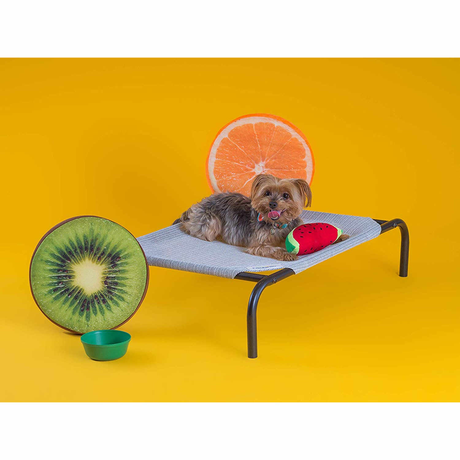 Coolaroo Outdoor Dog Bed Medium (3' X 2') Gray