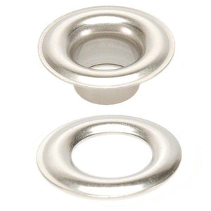 Stainless Steel Grommets - Plain with Washers - 305 Stainless Steel