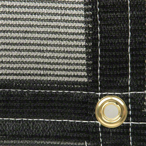 Sigman 14' x 14' Shade Cloth - 70% Shading - Black Color