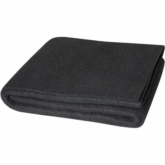 4' x 6' Velvet Shield Welding Blanket - 24 oz Black Carbonized Fiber