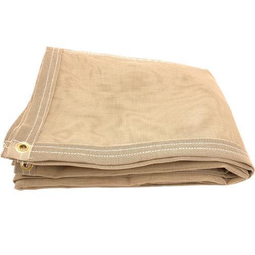 Sigman 5' x 7' Vinyl Coated Mesh Tarp 50% Shade - Made in USA