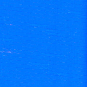 Sample Swatch - Blue Poly Tarp Fabric 8 MIL
