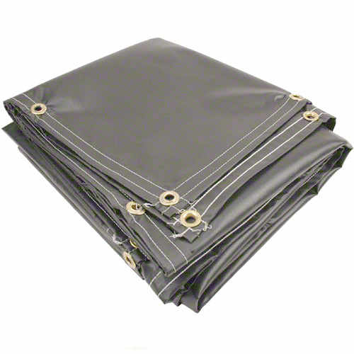 Sigman 10' x 14' 14 OZ Vinyl Coated Polyester Tarp - Made in USA